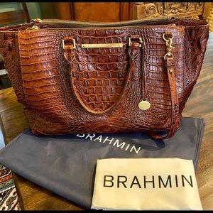Brahmin Blake Satchel - EUC